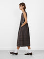 Robbie Dress Check from Sideline at Couverture & The Garbstore
model side 