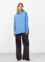 Irregular Shirt Desktop Blue by mfpen at Couverture & The Garbstore Model Front