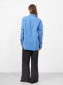Irregular Shirt Desktop Blue by mfpen at Couverture & The Garbstore Model Back