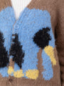 Elephant Cheetah Cardigan Brown from Wild Animals at Couverture & The Garbstore
model detail 