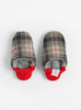 Shaggy Tartan Quilted Boa Red from Merippa at Couverture & The Garbstore
Front 