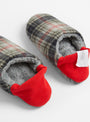 Shaggy Tartan Quilted Boa Red from Merippa at Couverture & The Garbstore
side 