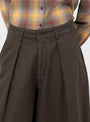Deadbeat Trouser Brown from YMC at Couverture & The Garbstore
model detail 