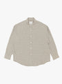 Button Down Shirt Grey Generation Check at Couverture & The Garbstore
front 