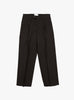 Classic Trousers Coffee Twill Wool from mfpen at Couverture & The Garbstore 
Front 