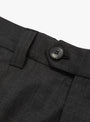 Classic Trousers Dark Grey Wool by mfpen at Couverture & The Garbstore
button