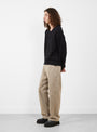 Straight Cut Jeans Brushed Mudstone