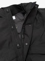 GORE-TEX Short Down Jacket Black from nanamica at Couverture & The Garbstore - Zip Detail