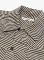 The Wray Shirt Folded Stripe from YMC at Couverture & The Garbstore
collar 