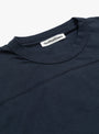 Skate T-Shirt in Navy from YMC at Couverture & The Garbstore 
neck