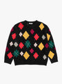 The Flint Knit Argyle Hand Stitch from YMC at Couverture & The Garbstore
Front 