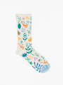  Boreal Socks in Light Grey Seedling from Bonne Maison at Couverture & The Garbstore
Front