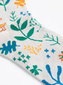  Boreal Socks in Light Grey Seedling from Bonne Maison at Couverture & The Garbstore
detail 