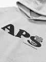 Money Logo Hoodie Grey Marl from Arnold Park Studios at Couverture & The Garbstore detail