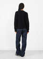 Lotus Cardigan Black