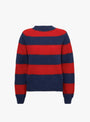 Jets Stripe Knit Blue and Red From YMC at Couverture & The Garbstore