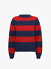 Jets Stripe Knit Blue and Red From YMC at Couverture & The Garbstore