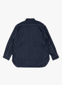 8oz Work Shirt One Wash Denim by Beams Plus at Couverture & The Garbstore Back