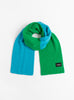 Laser Attack Scarf Aquamarine from Howlin' at Couverture & The Garbstore
front 