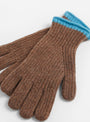 Love My Ribbed Gloves Brown from Howlin' at Couverture & The Garbstore side 