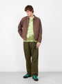 Gramicci Straight Fit Pants Pine from Gramicci at Couverture & The Garbstore Model Front 