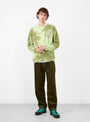 Corduroy Gramicci Pant Olive from gramicci at Couverture & The Garbstore Model front 