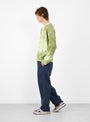 Waffle Crew Jade Tie-Dye from gramicci at Couverture & The Garbstore Model Side