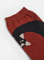 Pounce Crew Socks in Merlot from Hansel From Basel at Couverture & The Garbstore
detail 
