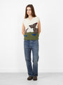 Bumper Lover Knit Vest Ecru by Howlin at Couverture & The Garbstore 
model front