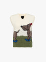 Bumper Lover Knit Vest Ecru by Howlin at Couverture & The Garbstore Ghost