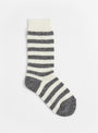 The Cosmonaut Socks in White and Grey from Howlin’ at Couverture & The Garbstore
Front 