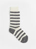 The Cosmonaut Socks in White and Grey from Howlin’ at Couverture & The Garbstore
Front 