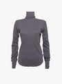 The Rib Knitted Turtleneck Longsleeve T-Shirt from BEAMS BOY  at Couverture & The Garbstore
front
