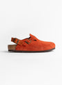 Tokio Suede Rust Brown by Birkenstocks at Couverture & The Garbstore Side