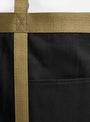 Stand Tote Bag (L) Black Denim by Porter Yoshida & Co. at Couverture & The Garbstore Detail