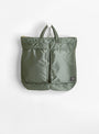 Bio-Nylon TANKER Helmet Bag Sage Green by Porter Yoshida & Co at Couverture & The Garbstore Main