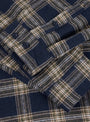 Plaid Flannel Shirt Navy from Dime at Couverture & The Garbstore
sleeve 
