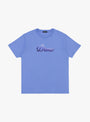 Cursive Cloud T-Shirt Light Indigo from Dime at Couverture & The Garbstore
front 