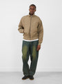 Baggy Denim Pants Sandblasted Pine from Dime at Couverture & The Garbstore Model front 