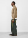 Baggy Denim Pants Sandblasted Pine