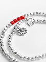 Edition 2 Necklace Red & White from Gottlob at Couverture 
side 