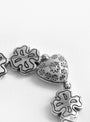 Edition 3 Bracelet Silver Heart from Gottlob at Couverture & The Garbstore
bead 