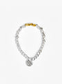 Edition 8 Bracelet Silver & Gold from Gottlob at Couverture & The Garbstore
Front 