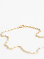 Corre Chain Necklace in Gold by Laura Lombardi at Couverture and The Garbstore
clasp
