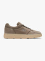 Made in UK Allerdale sneaker from New Balance comes in Roasted Cashew/Castle Wall at Couverture & The Garbstore
Left 