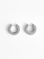 The Corre Earrings from Laura Lombardi in Silver at Couverture & The Garbstore
front