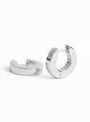 The Corre Earrings from Laura Lombardi in Silver at Couverture & The Garbstore 
side