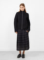 The Bjork Zip Jacket in Black from YMC at Couverture & The garbstore
model front