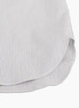 The Regular Collar Shirt Grey Stripe from Still By Hand at Couverture & The Garbstore
detail 