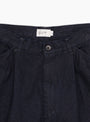 The 12oz Denim One Tuck Pants Dark Navy from Still By Hand at Couverture & The Garbstore
top 